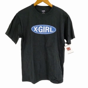 X-girl(エックスガール) 23SS BASIC OVAL LOGO S/S TEE  レディース JPN：M 【中古】【ブランド古着バズストア】