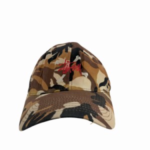 Stussy(ステューシー) OLD STUSSY HEAD GEAR 韓国製 迷彩柄 パネルキャプ メンズ  L-XL【中古】【ブランド古着バズストア】