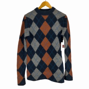 ACNE STUDIOS(アクネストゥディオズ) アーガイル柄ウールニット メンズ JPN：XS 【中古】【ブランド古着バズストア】