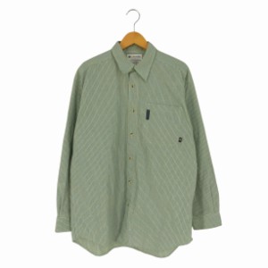 Columbia(コロンビア) GRT チェックシャツ メンズ import：L 【中古】【ブランド古着バズストア】