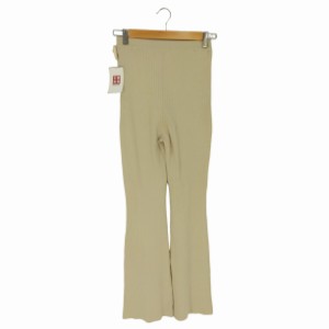 moussy(マウジー) RIB KNIT PANTS リブニットパンツ レディース JPN：2 【中古】【ブランド古着バズストア】