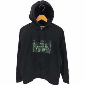 X-girl(エックスガール) PULLOVER HOODIE  ジップ ポケット フーディー パーカー レディース 表記無 【中古】【ブランド古着バズストア】