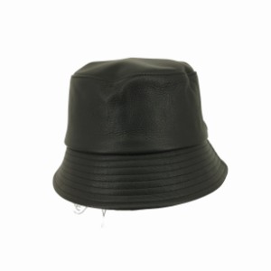 KIJIMA TAKAYUKI(キジマタカユキ) GOAT LEATHER BUCKET HAT メンズ JPN：2 【中古】【ブランド古着バズストア】