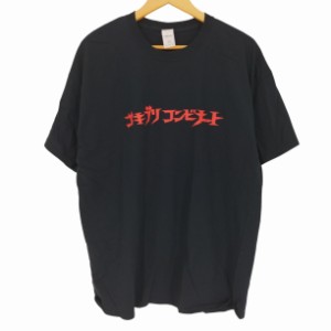 USED古着(ユーズドフルギ) ロゴ プリント S/S クルーネック Tシャツ GILDAN ボディ メンズ import：XL 【中古】【ブランド古着バズストア