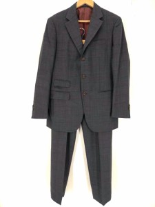 USED古着(ユーズドフルギ) {{sartoria promessa}} チェック柄 スーツセットアップ メンズ 表記無 【中古】【ブランド古着バズストア】