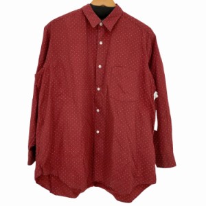 COMME des GARCONS HOMME(コムデギャルソンオム) ドット柄 オーバーサイズロングスリーブシャツ メンズ 表記無 【中古】【ブランド古着バ