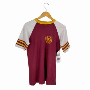 ARTEX(アーテックス) 70~80S IOWA STATE UNIVERSITY ラグランリンガーTシャツ メンズ JPN：L 【中古】【ブランド古着バズストア】