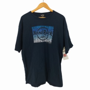 Hard Rock Cafe(ハードロックカフェ) CHICAGO 両面プリント S/S Tシャツ メンズ import：XL 【中古】【ブランド古着バズストア】