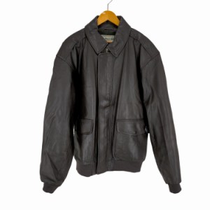 L.L.Bean(エルエルビーン) QUALITY GUARANTEED ラムレザーA-2ジャケット メンズ JPN：XL 【中古】【ブランド古着バズストア】