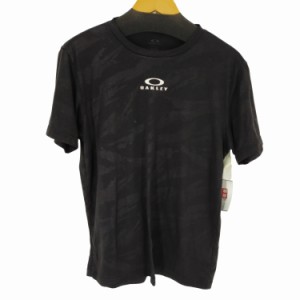 OAKLEY(オークリー) メンズ 半袖機能Tシャツ ENHANCE QD SS TEE EMBOSS メンズ import：L 【中古】【ブランド古着バズストア】