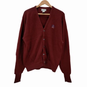 IZOD LACOSTE(アイゾッドラコステ) メキシコ製 アクリルカーディガン メンズ import：L 【中古】【ブランド古着バズストア】