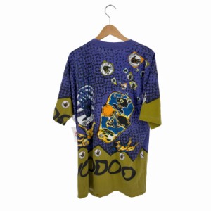 BODY GLOVE(ボディーグローブ) 90s オールオーバープリント Tシャツ VOODOO メンズ import：L 【中古】【ブランド古着バズストア】