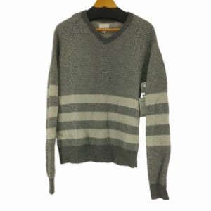 BAND OF OUTSIDERS(バンドオブアウトサイダーズ) Vネック マルチパターンウールニット メンズ JPN：1 【中古】【ブランド古着バズストア