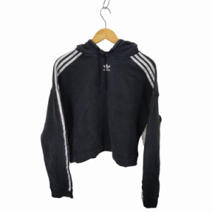 adidas Originals(アディダスオリジナルス) CROPPED HOODIE レディース JPN：M 【中古】【ブランド古着バズストア】