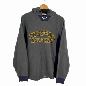 UNDER ARMOUR(アンダーアーマー) CHESHIRE ACADEMY  ラグラン パーカー メンズ import：M 【中古】【ブランド古着バズストア】