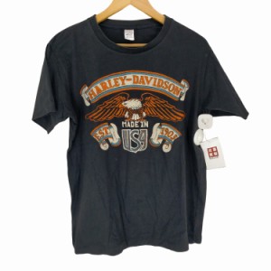 HARLEY DAVIDSON(ハーレーダヴィットソン) シングルステッチ REGENCY JACKSONVILLE FLORIDA クルーネックTシャツ メンズ JPN：L 【中古】