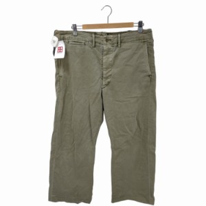 RRL RALPH LAUREN(ダブルアールエル ラルフローレン) 白タグ ボタンフライチノパンツ メンズ  34/32【中古】【ブランド古着バズストア】