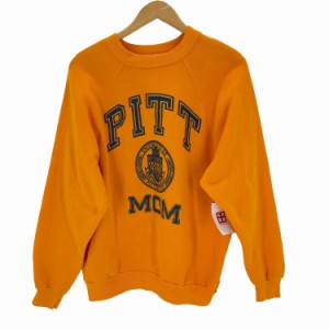 USED古着(ユーズドフルギ) pitt university  ラグランスウェット メンズ 表記無 【中古】【ブランド古着バズストア】