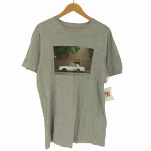 DQM NEW YORK(ディーキューエム ニューヨーク) {{DQM}} CAR TEE プリント S/S Tシャツ メンズ import：L 【中古】【ブランド古着バズスト