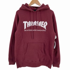 THRASHER MAGAZINE(スラッシャーマガジン) ロゴプリントパーカー メンズ JPN：L 【中古】【ブランド古着バズストア】