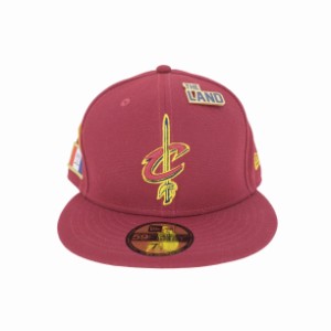 NEW ERA(ニューエラ) 59FIFTY バスケットボールチーム ロゴ刺繍 キャップ メンズ  7 1/2【中古】【ブランド古着バズストア】