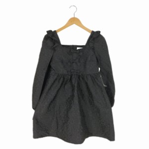 BUBBLES(バブルス) ribbon flare onepiece レディース FREE 【中古】【ブランド古着バズストア】