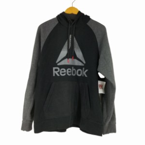 Reebok(リーボック) フロントロゴラグランフーディー メンズ import：L 【中古】【ブランド古着バズストア】