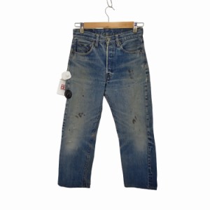 Levis(リーバイス) 70s 66前期 赤耳 内股シングル サークルR 501 デニムストレートパンツ メンズ  W30【中古】【ブランド古着バズストア