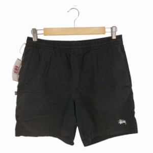 Stussy(ステューシー) ロゴプリント コットンイージーショーツ ショートパンツ メンズ  32【中古】【ブランド古着バズストア】