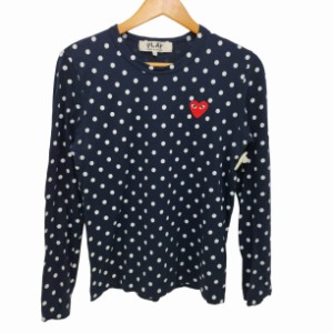 PLAY COMME des GARCONS(プレイコムデギャルソン) Polka Dot T-Shirt レディース JPN：L 【中古】【ブランド古着バズストア】