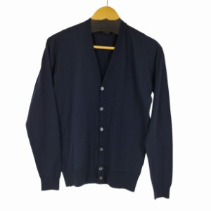 JOHN SMEDLEY(ジョンスメドレー) ウールカーディガン メンズ import：S 【中古】【ブランド古着バズストア】