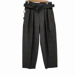 SEEALL(シーオール) 22AW Belted pants メンズ JPN：3 【中古】【ブランド古着バズストア】
