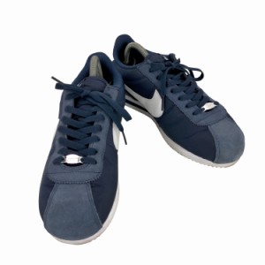 NIKE(ナイキ) CORTEZ MIDNIGHT NAVY/WHITE メンズ JPN：28 【中古】【ブランド古着バズストア】