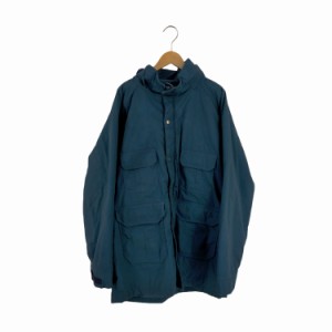 WOOLRICH(ウールリッチ) USA製 裏地チェック ナイロンコート メンズ import：L 【中古】【ブランド古着バズストア】