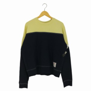 MARNI(マルニ) BITONAL SWEATSHIRT カラーブロック スウェットシャツ メンズ  46【中古】【ブランド古着バズストア】