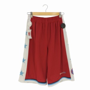 platinum fubu(プラティナムフブ) バスケットボールチーム ユニフォーム ショートパンツ バスパン メンズ  XXL【中古】【ブランド古着バ