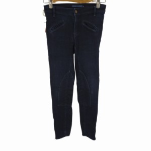 RALPH LAUREN(ラルフローレン) ニーパッチデニムパンツ ストレッチ素材  レディース  27【中古】【ブランド古着バズストア】