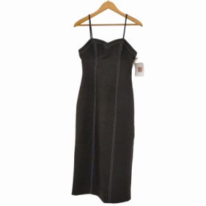 ZARA(ザラ) DRESS WITH CONTRASTING TOPSTITCHING レディース JPN：S 【中古】【ブランド古着バズストア】