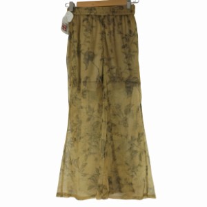 AMERI(アメリ) BENNETT SHEER PANTS ベネットシアーパンツ レディース JPN：S 【中古】【ブランド古着バズストア】