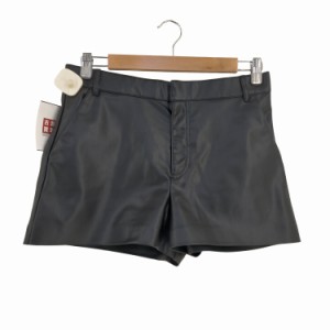 ZARA(ザラ) FAUX LEATHER SHORTS レディース  M【中古】【ブランド古着バズストア】