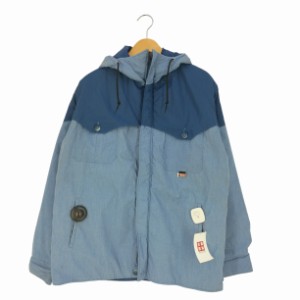 USED古着(ユーズドフルギ) {{MERCURY SPORTSWEAR}} 60-70s カナダ製 ロゴタブ ポリコットン フーデッド中綿ジャケット メンズ 表記無 【