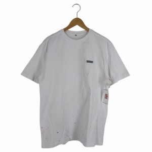 ADER error(アダーエラー) 20SS ペイントデザインクルーネックtシャツ メンズ  A2【中古】【ブランド古着バズストア】