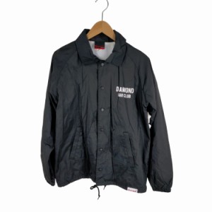 DIAMOND SUPPLY(ダイヤモンドサプライ) ワンポイントプリントコーチジャケット メンズ JPN：S 【中古】【ブランド古着バズストア】