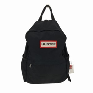 HUNTER(ハンター) ロゴパッチ 背面 メッシュ地 ナイロン リュックサック  レディース 表記無 【中古】【ブランド古着バズストア】