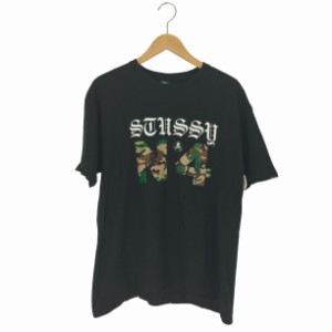 Stussy(ステューシー) Camo N 4 Tee  メンズ import：L 【中古】【ブランド古着バズストア】