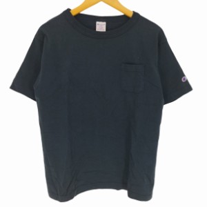 Champion(チャンピオン) USA製 T1011 HEAVY WEIGHT JERSEY ポケット S/S Tシャツ メンズ import：M 【中古】【ブランド古着バズストア】