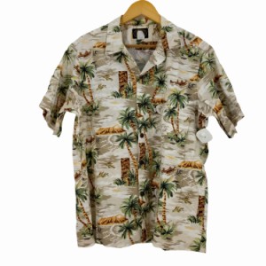 HAWAIIAN RESERVE(ハワイアンリザーブ) MADE IN HAWAII 総柄アロハシャツ メンズ 表記無 【中古】【ブランド古着バズストア】