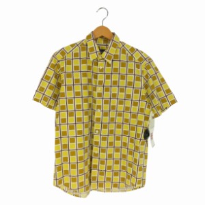 Stussy(ステューシー) 90s USA製 OLD STUSSY 紺タグ ブロックチェックシャツ メンズ import：M 【中古】【ブランド古着バズストア】