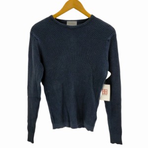 JOHN SMEDLEY(ジョンスメドレー) England製 ワッフルコットンニット メンズ JPN：S 【中古】【ブランド古着バズストア】