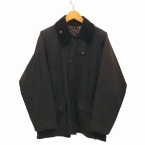 BARBOUR バブアー ジャケット サイズ:M SOPHNET. ソフネット コーデュロイ襟 ナイロン ビデイルジャケット SOPH-130057 BEDALE ビデイル ブルゾン ブラック 黒 アウター ブルゾン コート 【メンズ】